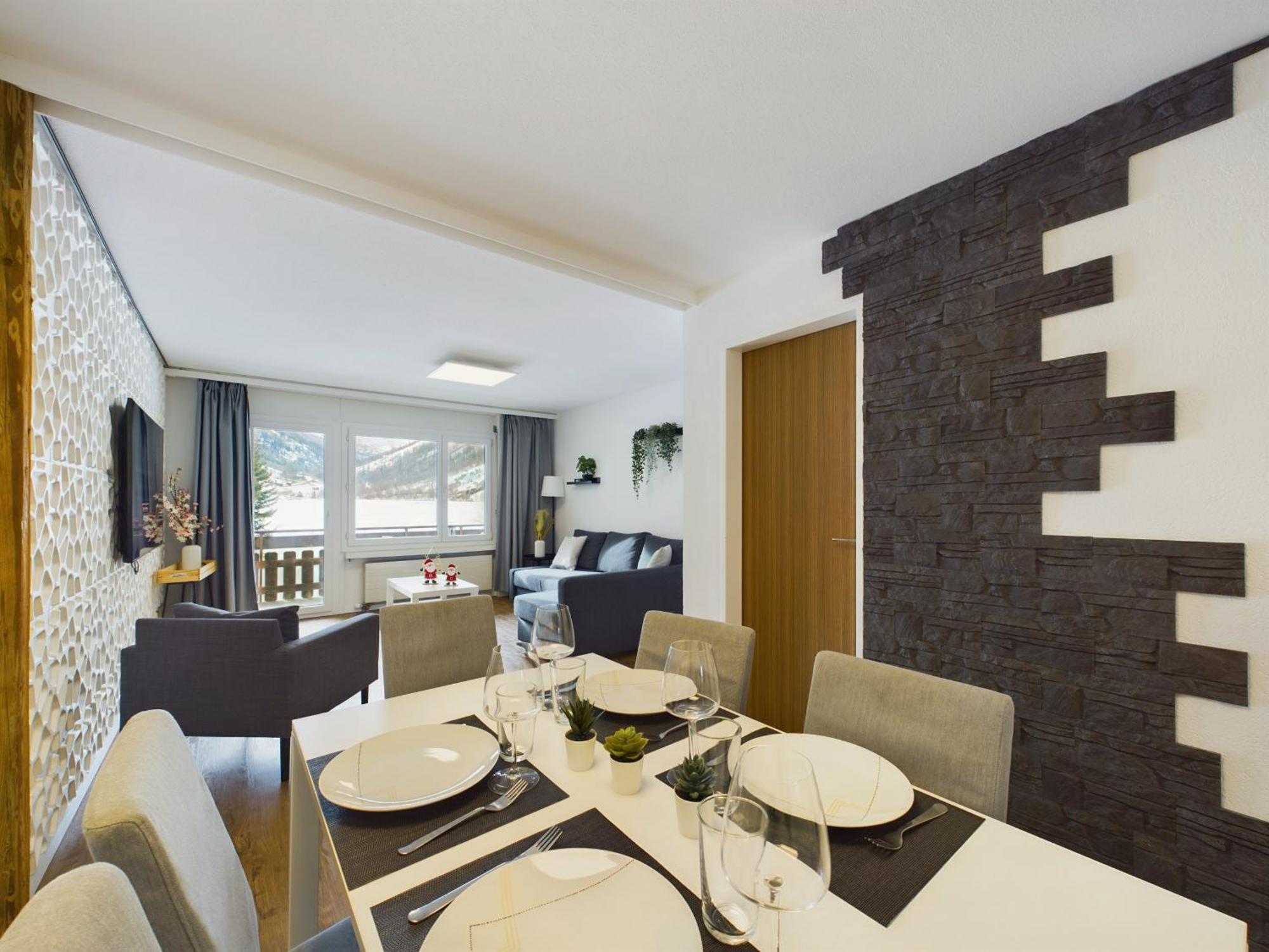 Mountain Magic Apartment For 6 Near Zermatt With Parking! Täsch Exterior foto